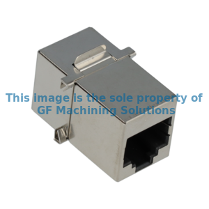 Con 8P Fem SH 1P5A Fixed RJ45