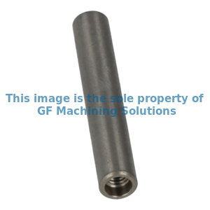 Shaft for lower wire evacuation pulley