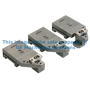 Set of three holders and fixing parts enabling 3Point levelling and support (aka 3P). For round and rectangular workpiece.