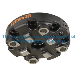 Cast chuck with ground back face for mounting on the machine spindle. Also suitable in a fixture on the machine table or with adapterplate 3R-A26488.