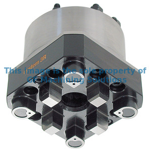 Pneumatic chuck for permanent mounting in the machine spindle.
Note: When ordering state machine make and type. Note: X/Y/Z references of hardened and ground steel, larger Z-references.