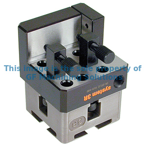 Hardened holder for square electrodes max 30 mm.