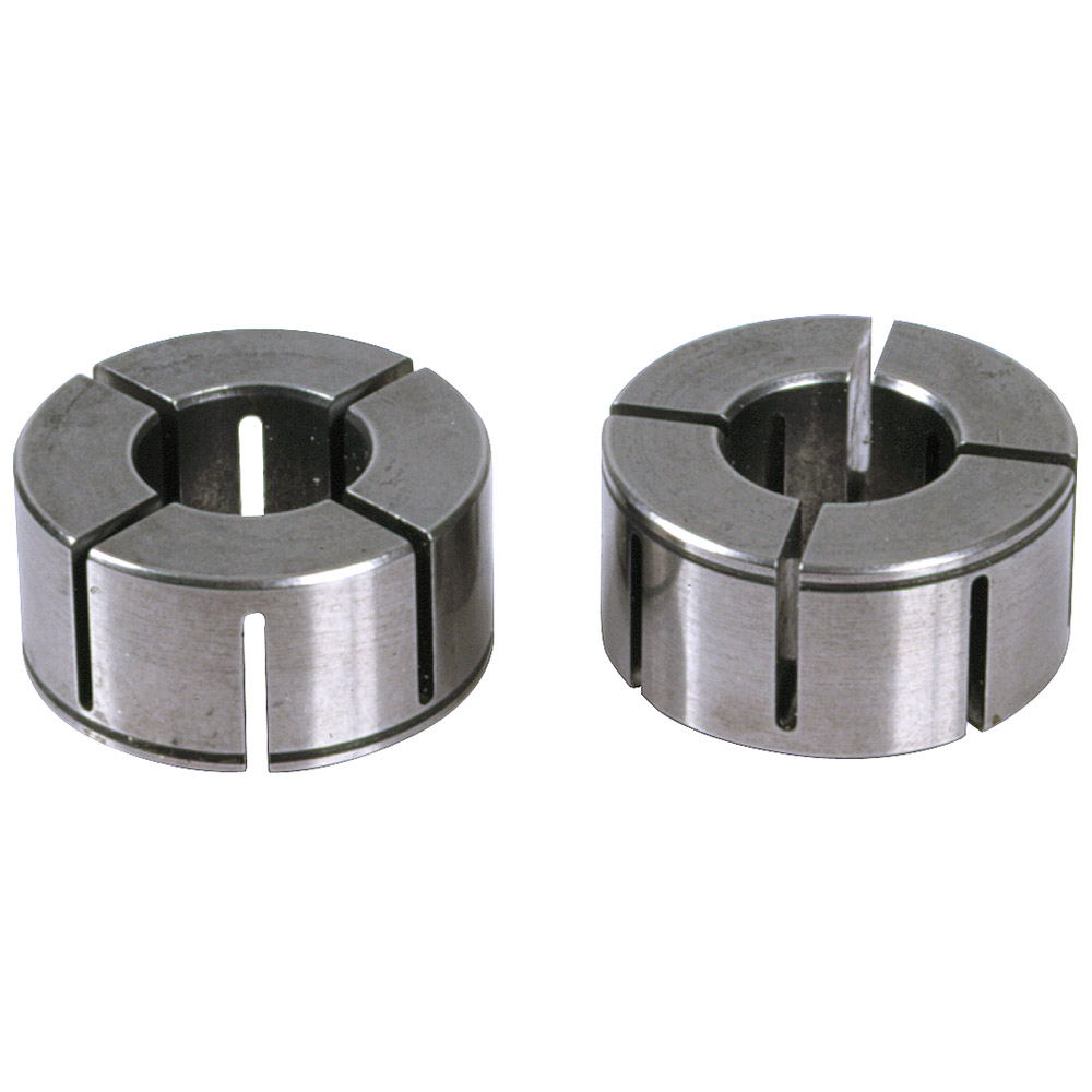 Bushes of hardened spring steel 54 HRC. Outside diameter 27.5 mm
