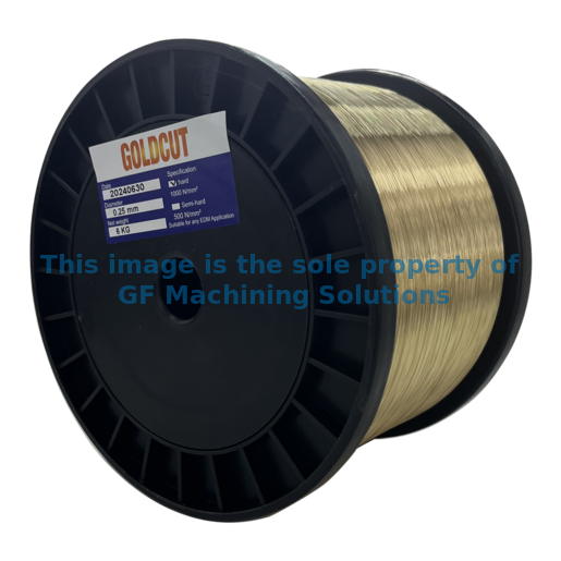 Gold Cut Hard Wire 0.25mm 6Kg