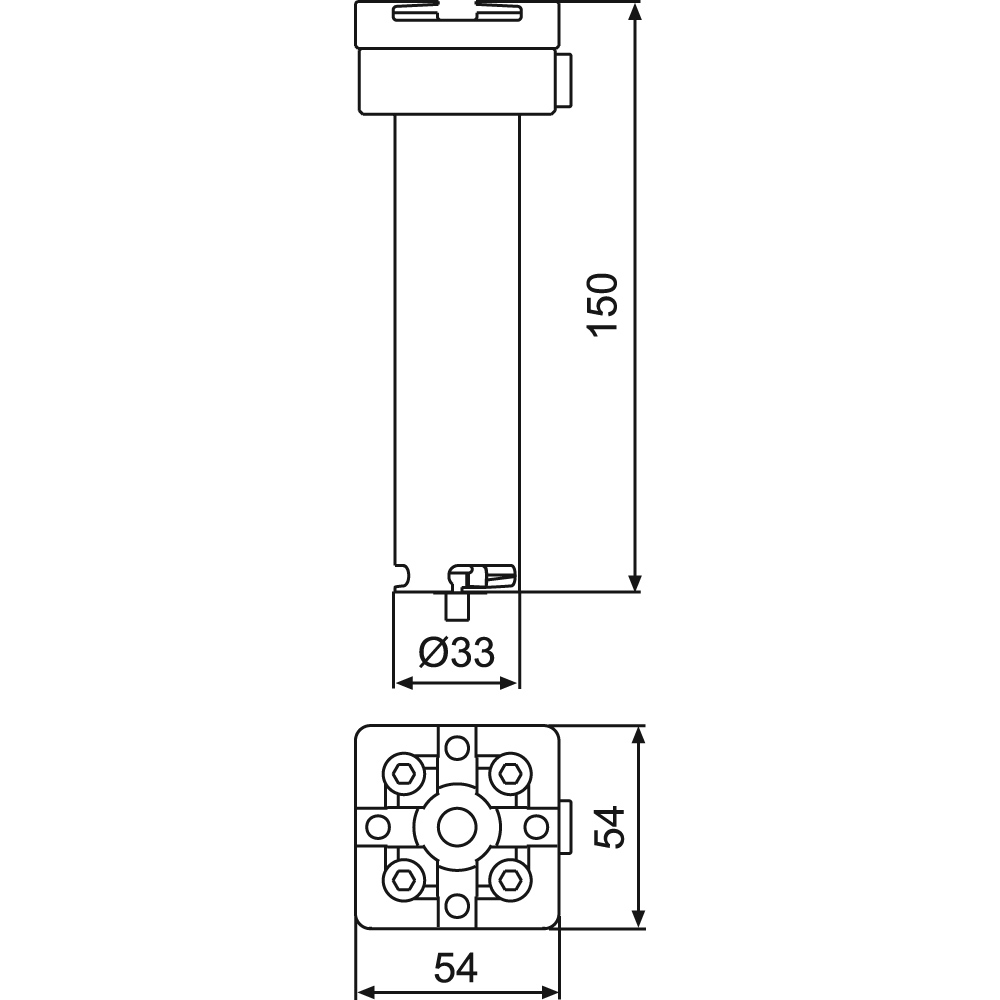 Manual chuck adapter, Macro-MacroJunior