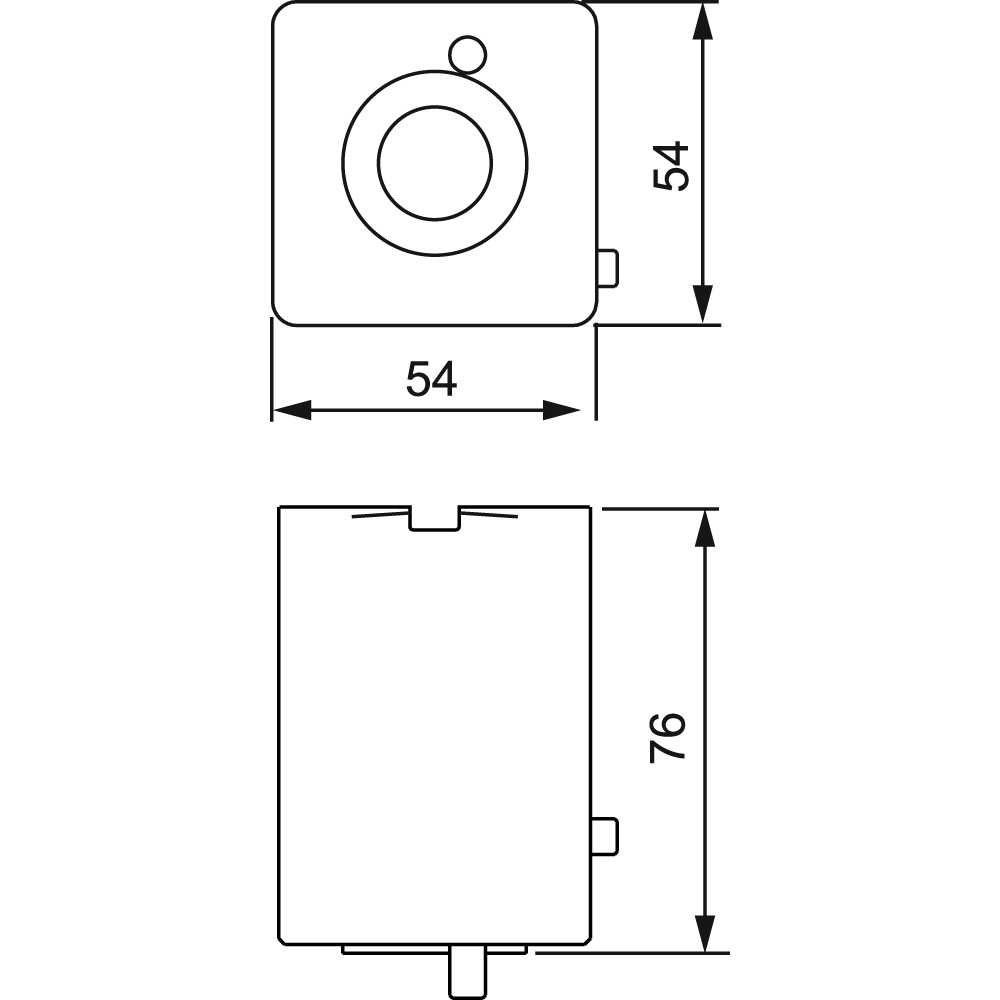 Manual chuck adapter, Macro-Mini