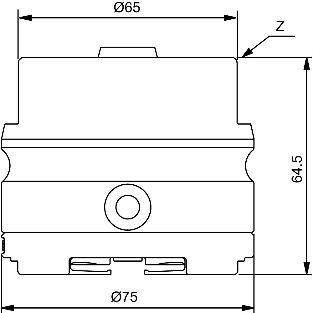 Manual adapter, Macro-Capto C6