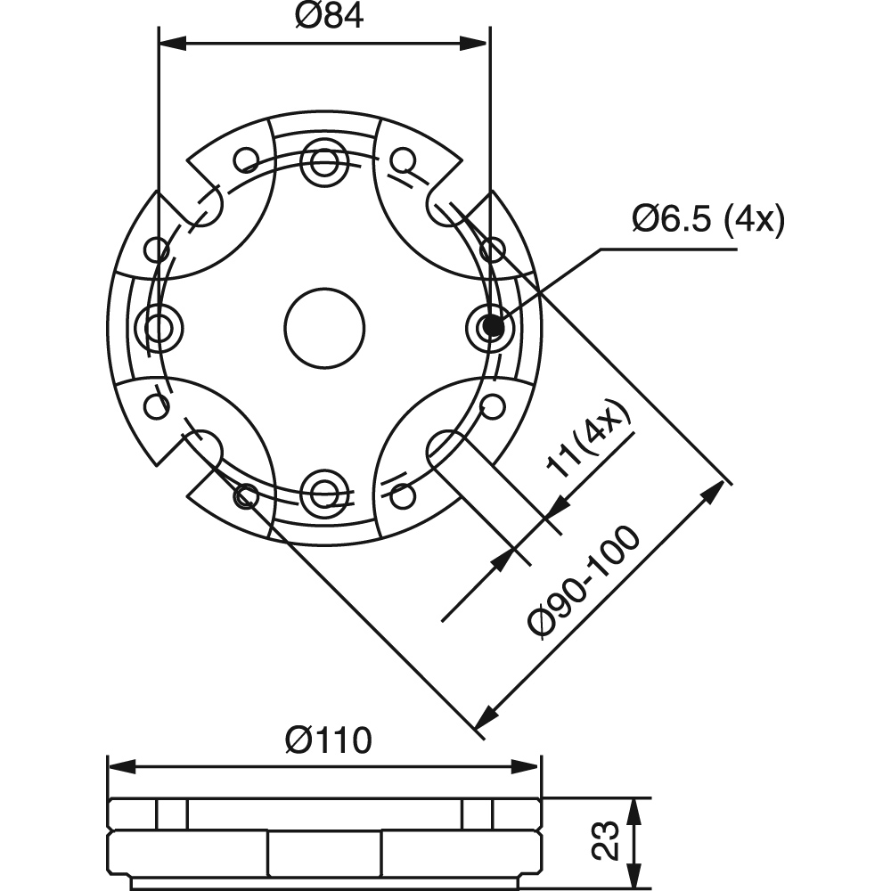 Adapter plate