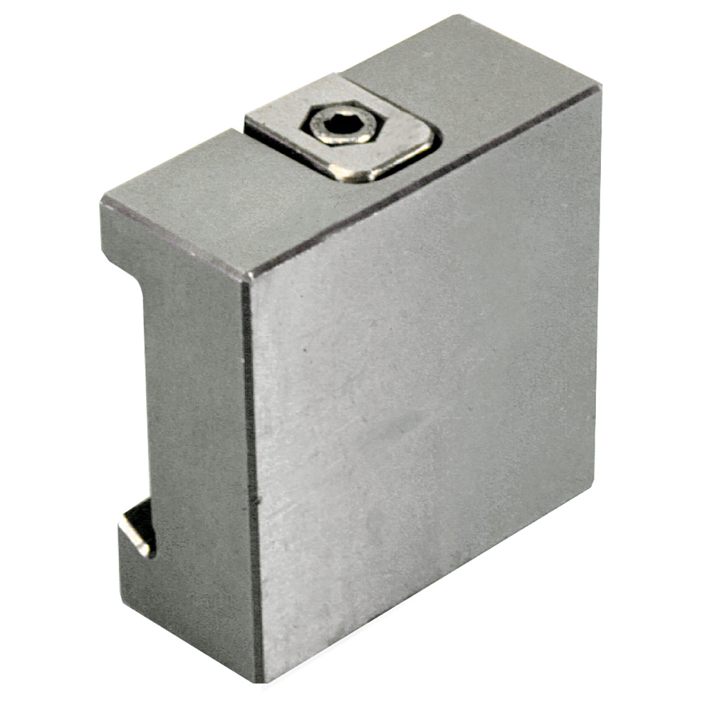 Unhardened holder for mounting in the WEDM system.