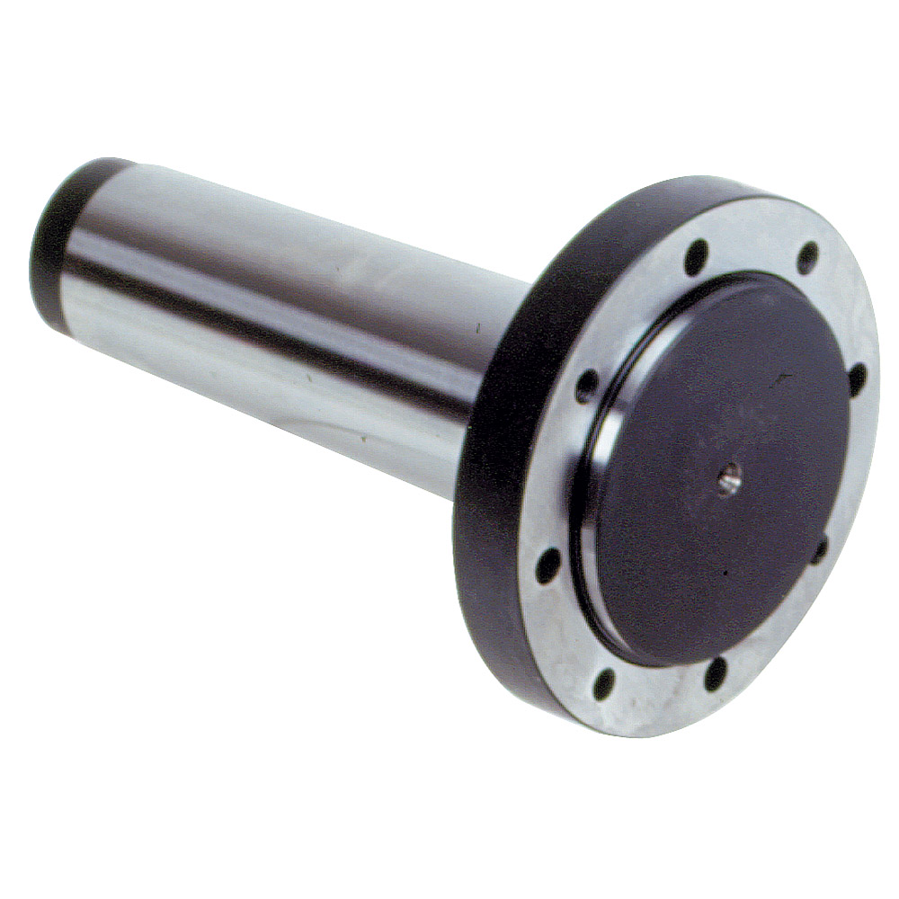Taper attachment for mounting chucks in taper spindles. Note: Manufactured on request. State machine type, taper (1), drawbar thread (2) and which 3R chuck is to be mounted. 
