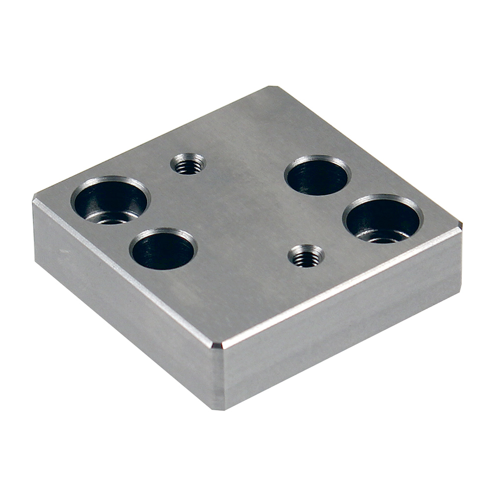 Unhardened with 3Refix holes and two M5 threads. Designed to be mounted on 3R-651.3.