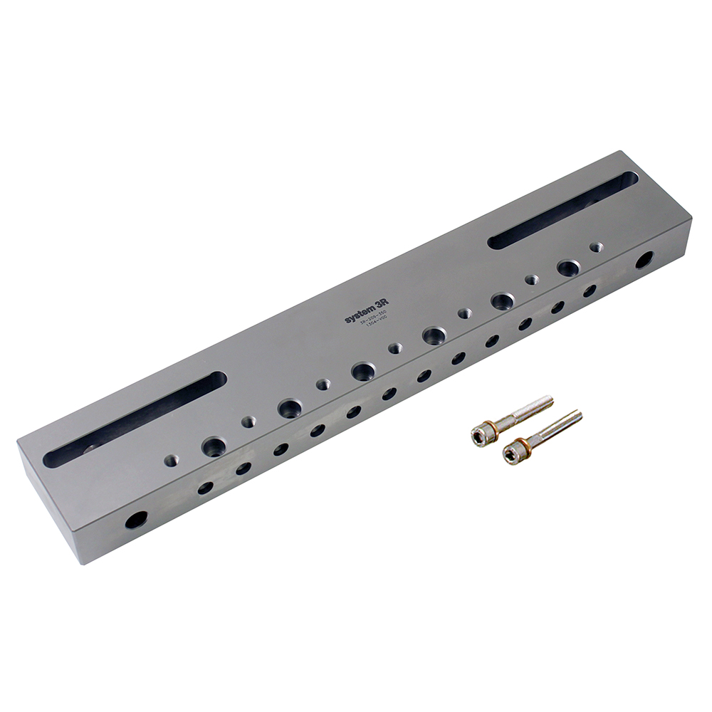 Universal ruler for mounting directly on the machine table. Fits machine tables with hole pitch 160-330 mm.