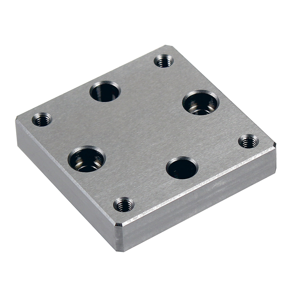 Unhardened with 3Refix holes and four M6 threads. Designed to be mounted on 3R-601.3 or 3R-601.52.