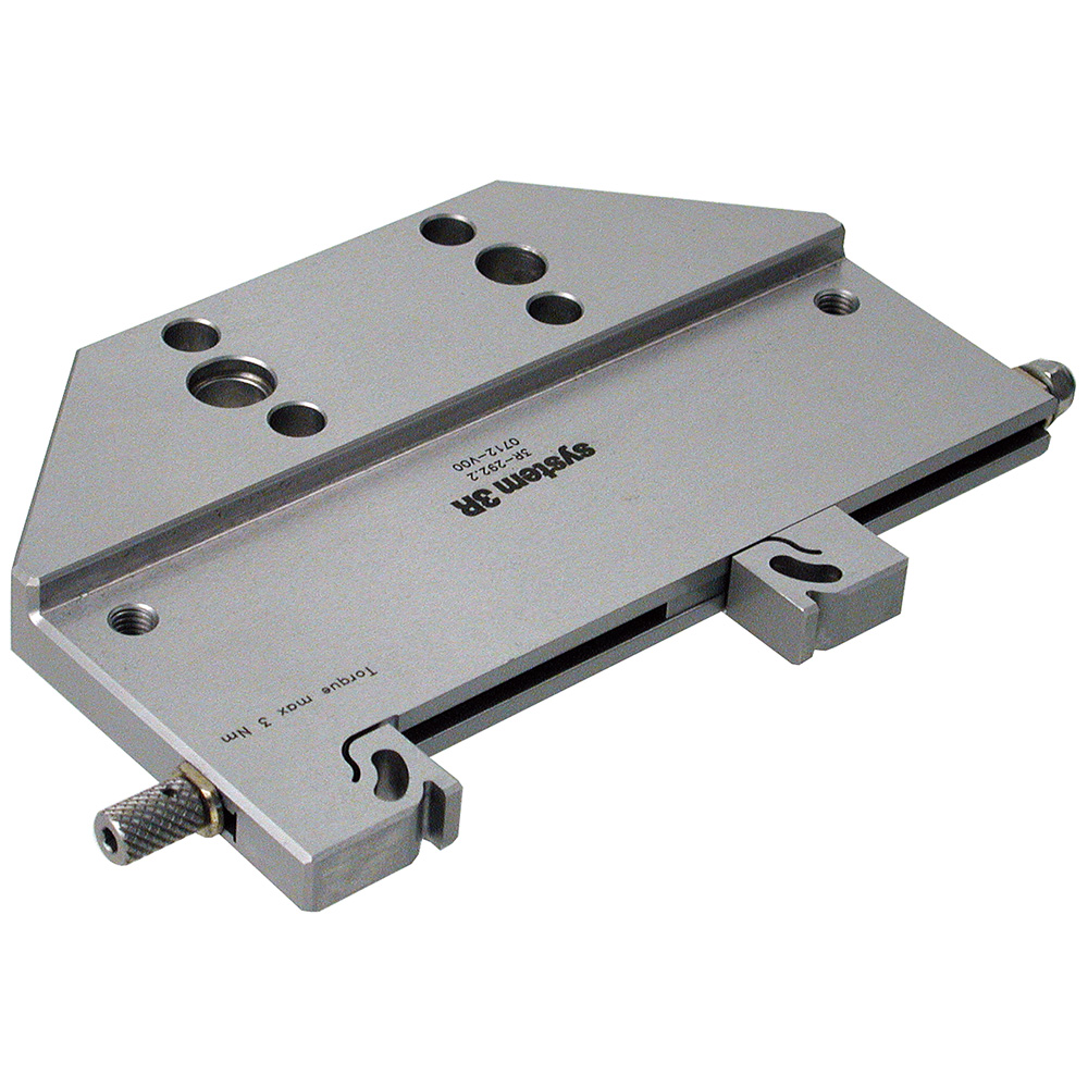 For clamping rectangular workpieces up to 100 mm.