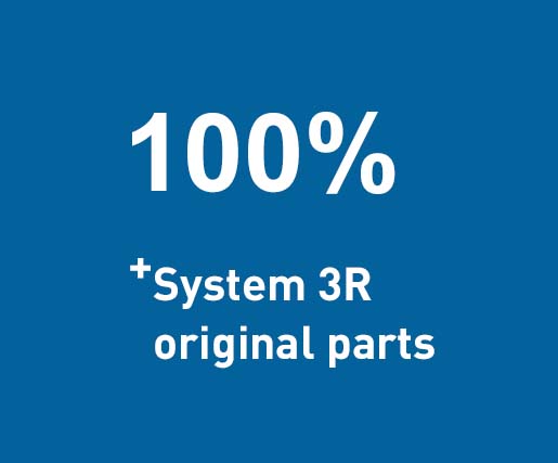 100 percent System 3R original parts
