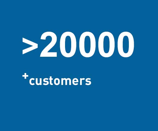 more than 2000 customers