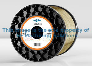 Copper core coated wire  with a double layer of zinc gamma diffused