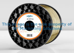 Copper core coated wire coated with a thick layer of zinc diffused