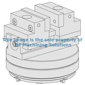 Mechanical centre-clamping vises MZS