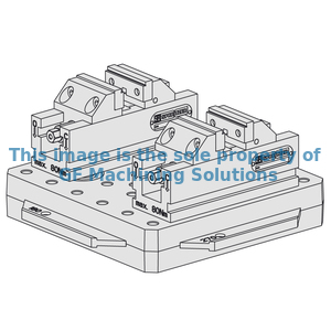 Mechanical centre-clamping vises MZE