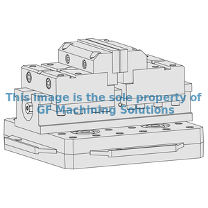 Mechanical centre-clamping vises MZS