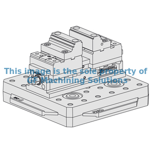 Mechanical centre-clamping vises MZC