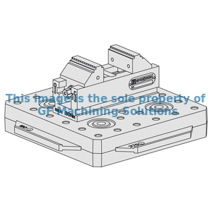 Mechanical centre-clamping vises MZR